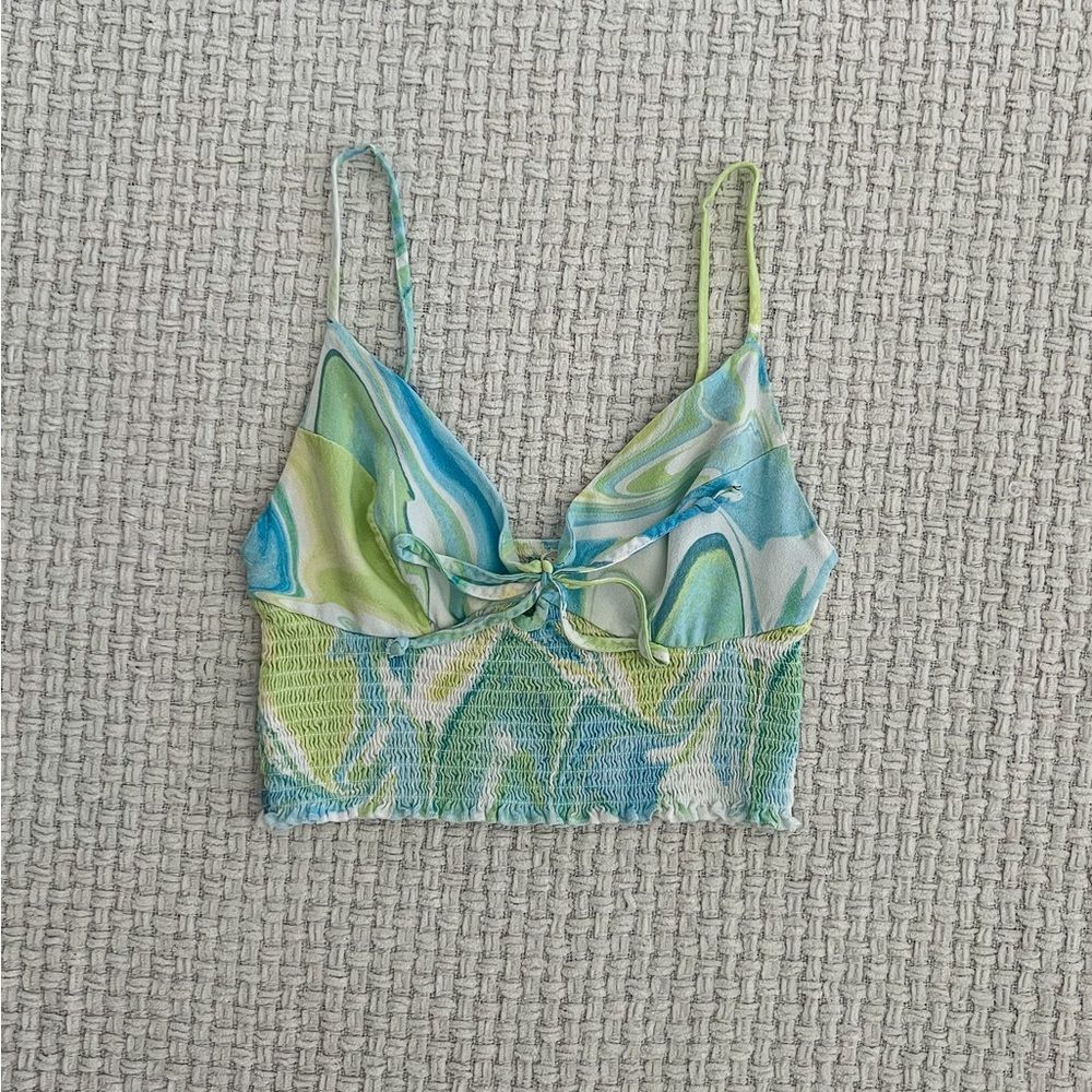 SOLD 𝅺Pacsun Retro Tank Crop Top - Picture 4 of 5